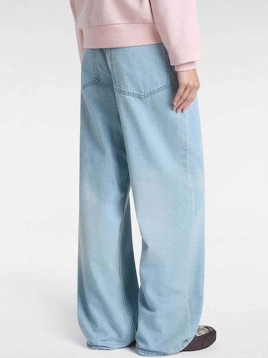 High Waist Women's Jean Trousers Light Stone