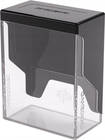 Gamegenic 50+ Bastion Deck Box Standardgröße Schwarz/Transparent