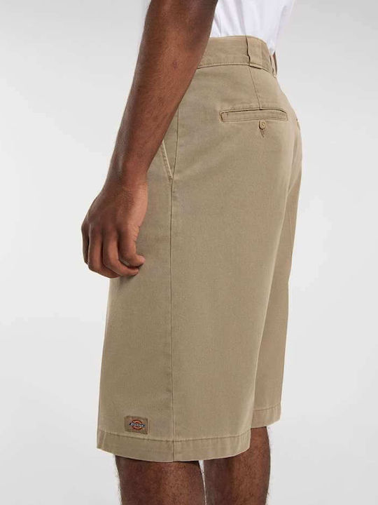 Work Bermudă de Bărbați Chino Desert Sand, Beige