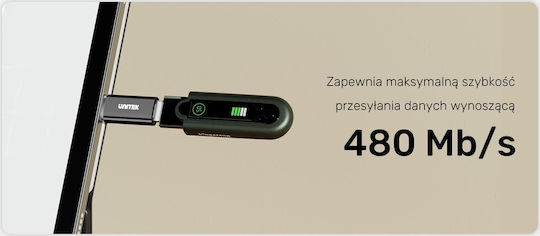 Unitek USB-C to Micro USB Adapter A1050ABK03