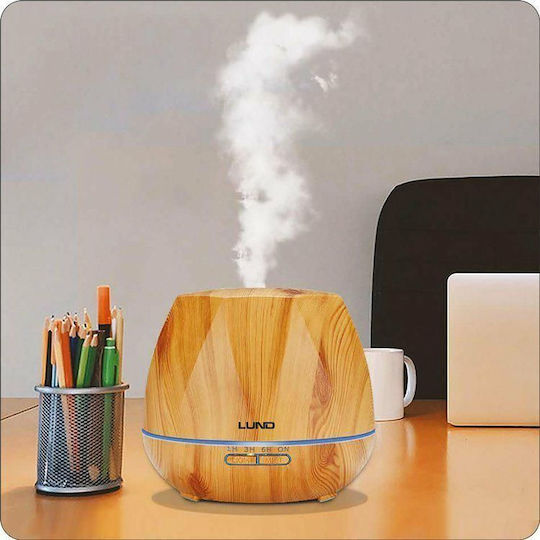 Air Humidifier Lund Lund Air Humidifier Aroma Manager 500ml Light Wood Remote Control T66903 7598282 5906083063336