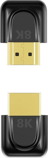 Unitek Angled 8k HDMI Adapter 90 270 Degrees