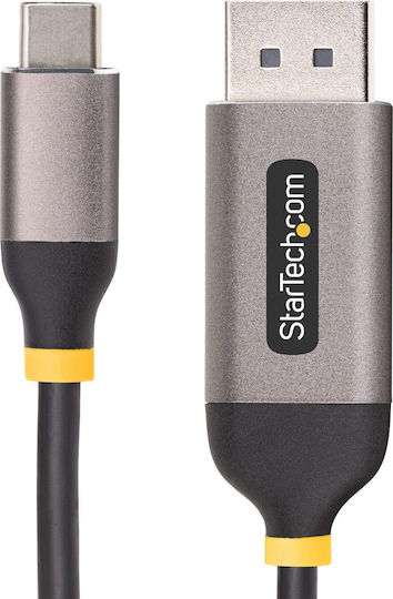StarTech Video Cable USB-C male - DisplayPort Μαύρο 3m 65030901291