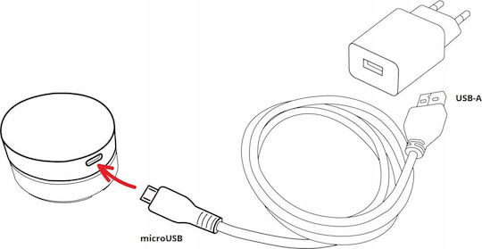 Zamel Temperature Humidity Sensor Thw-01 Wi-fi Zamel