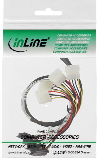 Cablu Inline SFF 8482 SFF 8087 0,75m Multicolor 27621