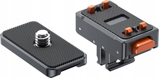 Vrig Adapter Support Mount 1/4"" Thread + Gopro Insta360 Ace Pro Ac07 A0106 System
