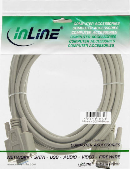 InLine VGA male to VGA male Gray 3m Cable