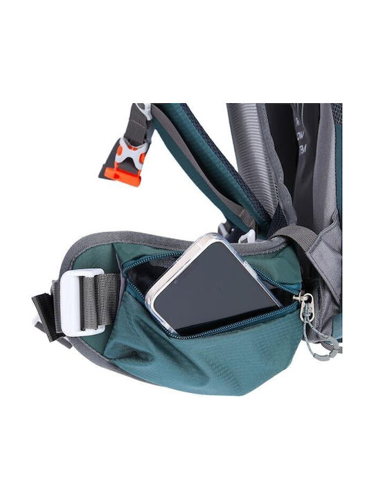 Nils Ορειβατικό Σακίδιο 65lt Αδιάβροχο Πράσινο Expedition