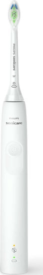 Philips Ηλεκτρική Οδοντόβουρτσα με Αισθητήρα Πίεσης και Θήκη Ταξιδίου HX3681/33 Λευκή