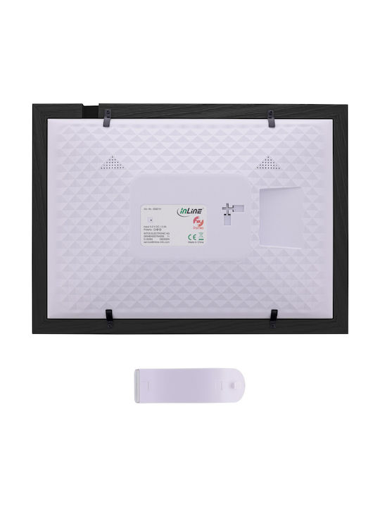 InLine Digital Photo Frame with Touch Screen 10.1" Resolution 1920x1200 with WiFi White 4043718319282