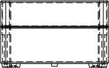 Elektro-plast Industrial Waterproof Surface Box 170 X 135 X 107mm Ip65 Grey 2712-00