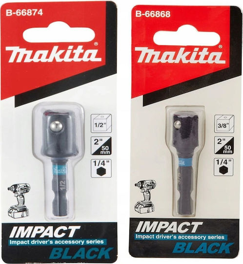 Makita Adapter 1/4" Hex > 3/8" Sq 50mm Ib 13919942 88381539999