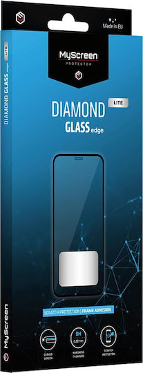 MyScreenPROTECTOR Full Glue Tempered Glass Μαύρο (Motorola Moto G75, MS)
