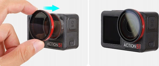Filtru polarizant circular CPL MC pentru camere DJI Osmo Action 5 Pro 5Pro 4 3 Fi904