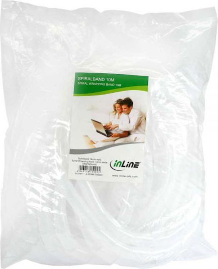 Οργανωτής Inline Cable Spiral Λευκό 1 Τεμάχιο 59947n