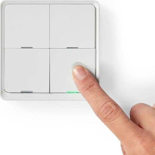 Nedis Wall Switch Lighting with Frame White