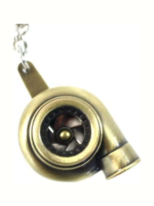 Mtuning Schlüsselanhänger Turbolader Gold