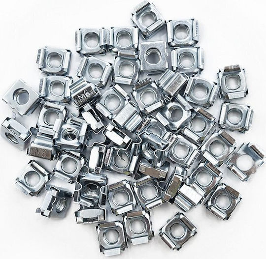 Qoltec Mounting Kit M16 Rack Cabinets 50pcs