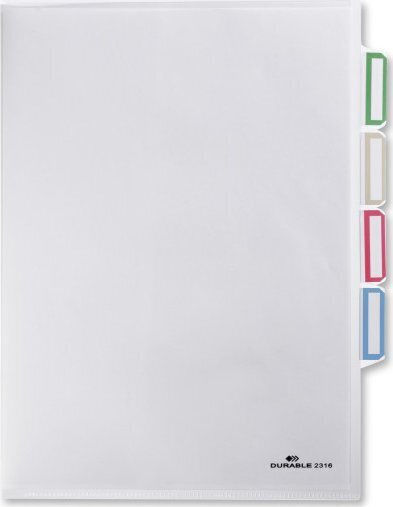 Durable 231619 Conventional File Folder Transparent 1 Pc S