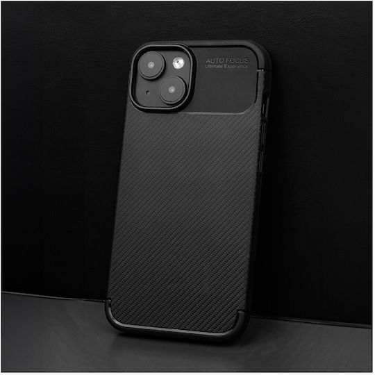 Nexeri Umschlag Rückseite Silikon Schwarz (Galaxy S24 FE)