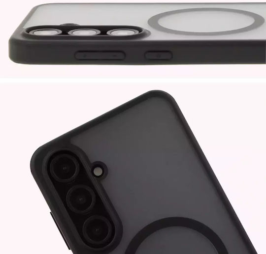 Bizon MatteO Back Cover Σιλικόνης / Πλαστικό / Tempered Glass Διάφανο (Galaxy S24 FE)