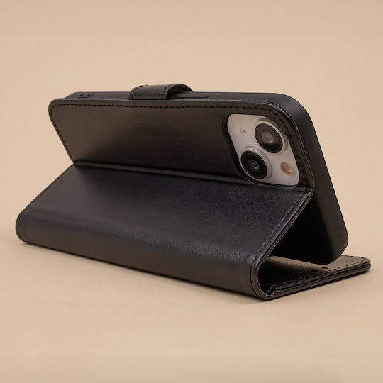 Nexeri Wallet Leather / Silicone Black (Redmi 14C 4G / Redmi A4)