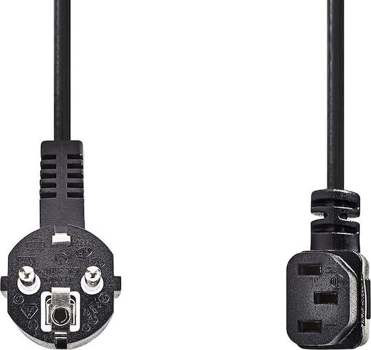 Nedis - IEC 320 Cable 2m Μαύρο (CEGL10020BK20)
