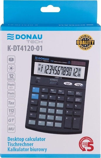 Donau Calculator în Culoarea Negru 1buc