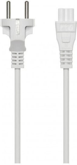 Deltaco IEC C5 - IEC C5 Cable 0.5m