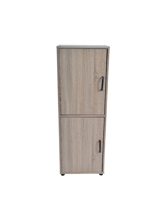Sideboard Wooden Natural Color 40x30x112cm