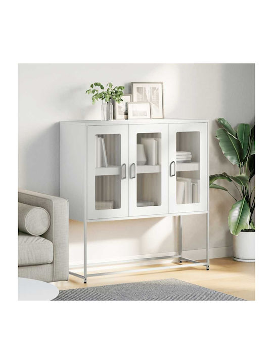 Мебели за съхранение от метал Olive Green 100.5x39x107см