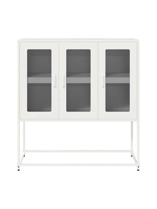 Мебели за съхранение от метал Olive Green 100.5x39x107см
