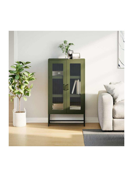 Μπουφές Olive Green 68x39x123cm