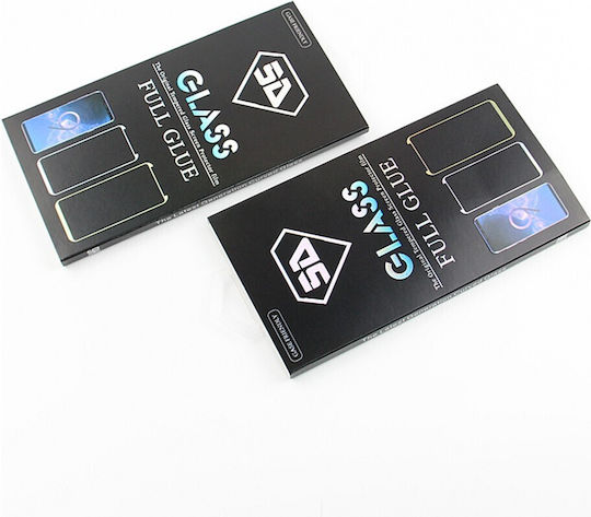 5D Tempered Glass Negru (Oppo Reno12 Pro)