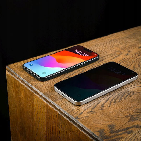 Fixed Поверителност Закалено стъкло за цялото лице Черен (iPhone 17 Pro Max / iPhone 16 Pro Max)