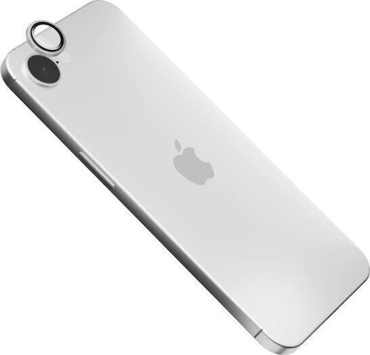 Fixed Kameraschutz Gehärtetes Glas Silver für das Apple iPhone 16e
