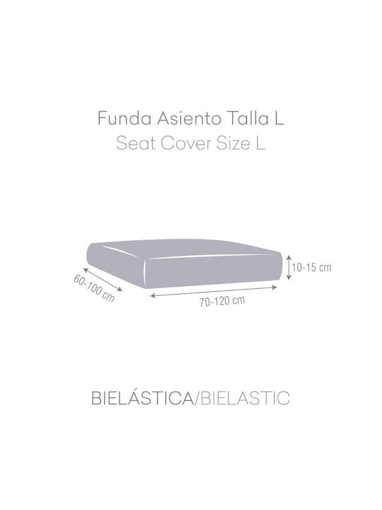 Eysa Roc Husă Elastică Fotoliu Light Beige, C/00 60εκ. 1buc FD39170