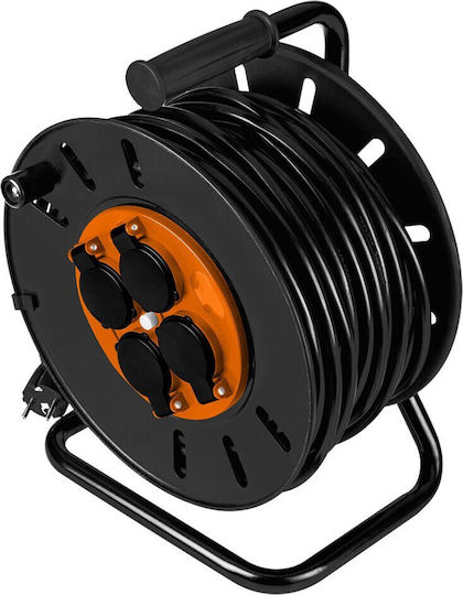 NEO Cablu de prelungire cu cablu de 40m Diametru 3 x 2.5mm² Neagră