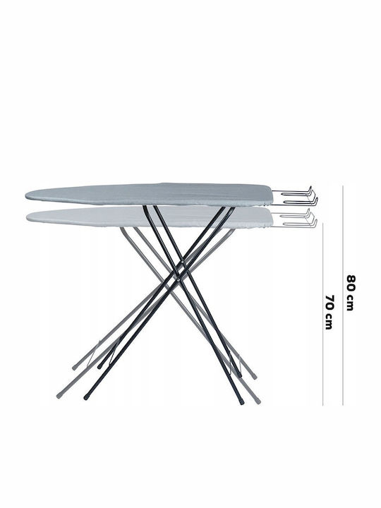 Vilde Ironing Board for Steam Iron Foldable 105.5x30.5x80.5cm