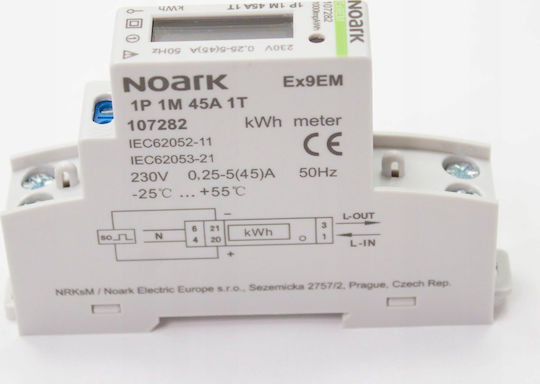 Noark 1-Pole Panel Push Switch 45A