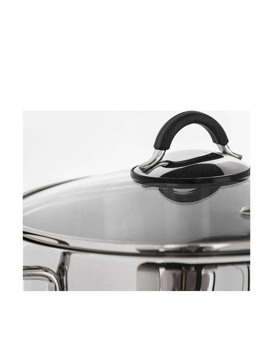 Orion Deep Stainless Steel Pot 2.6lt / 18cm