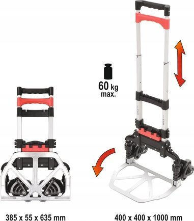 Yato Transport Trolley for Weight Load up to 60kg