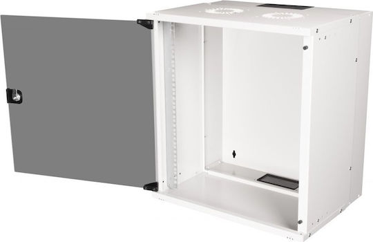 Equip Montat pe perete Cabină Rack 12U 54x40cm Gri