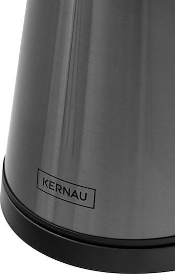 Kernau Βραστήρας 1lt 1800W Μαύρος