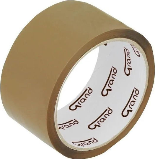 Grand Verpackungsfolie 48mm x 50m in Braun Farbe 6Stück