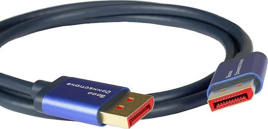Alcasa Alcasa 4814-sf005b DisplayPort Cable 0.5 M Blue