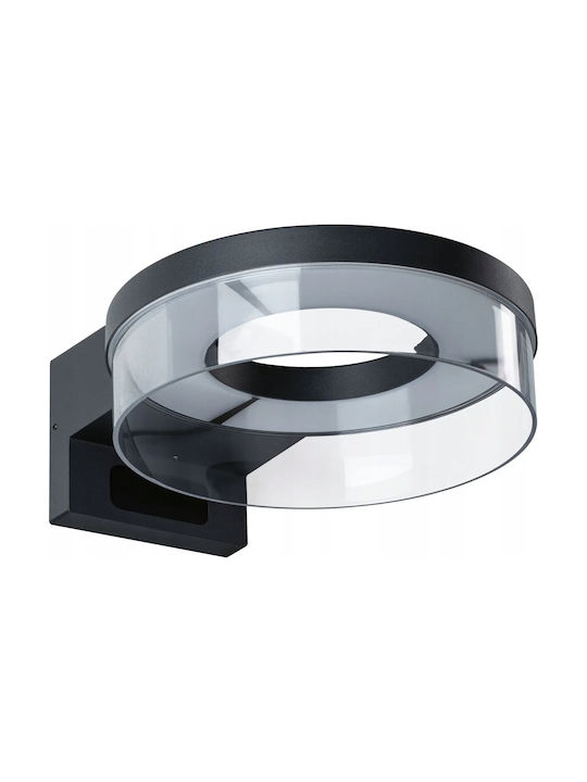Paulmann Lumină de exterior montată pe perete LED IP44 8W cu Alb Cald Lumină