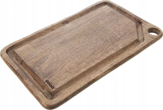 Orion Rectangular Wooden Chopping Board Brown 39.5x23cm
