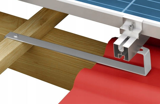 S1r Dachziegelhalterung zur Befestigung von Montageschienen für Photovoltaikmodule auf mit Keramikziegeln bedeckten Dächern, verstellbarer Typ S 520mm