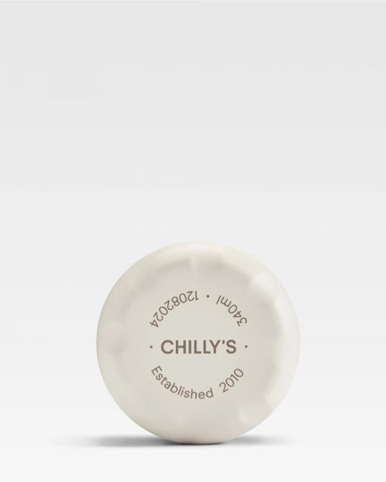 Chilly's Coffee Cup Emma Bridgewater Glass Thermos Stainless Steel BPA Free 340ml Polka Bees with Straw